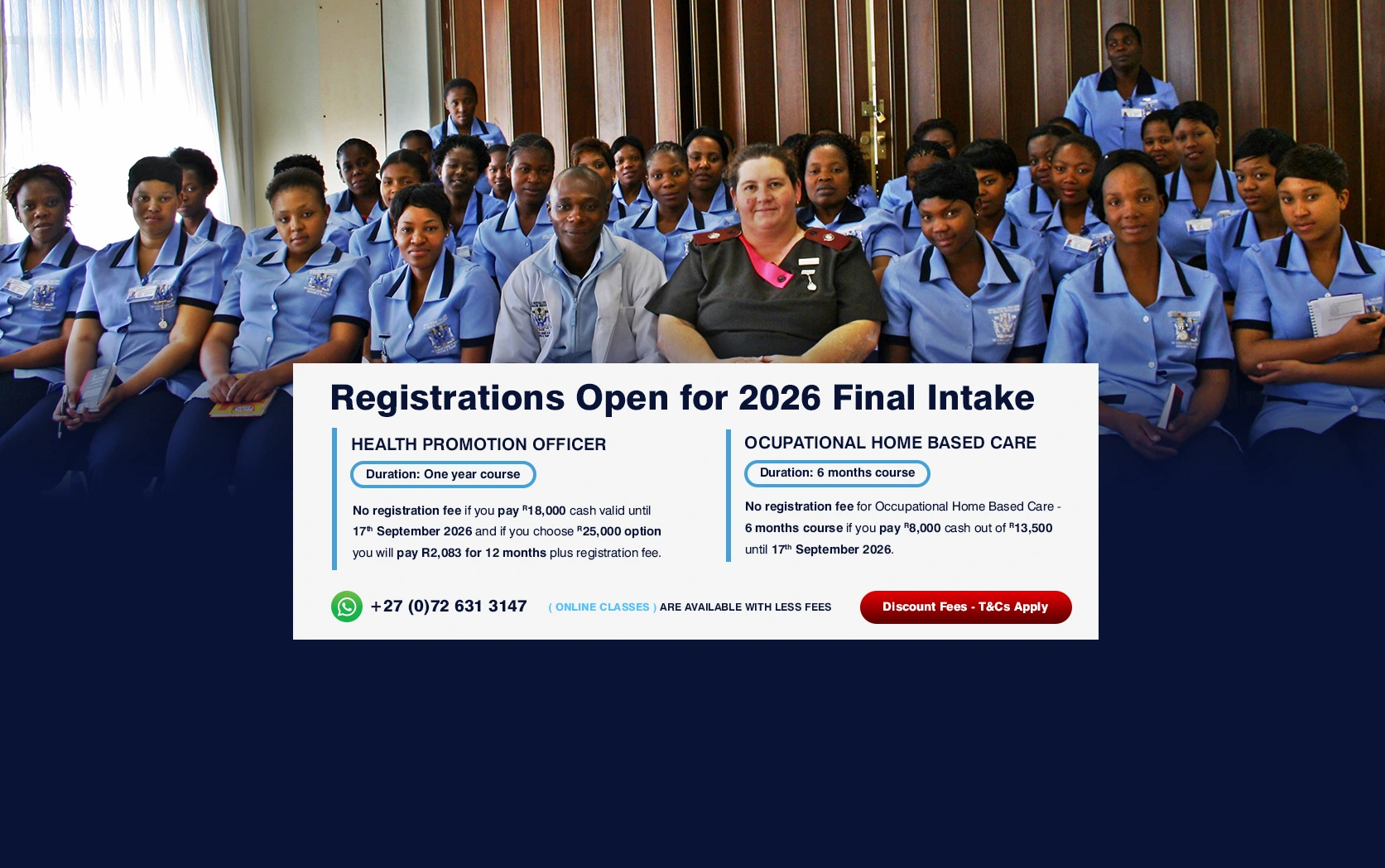 Mpilo Royal College Registration Open 2026 Final Intake